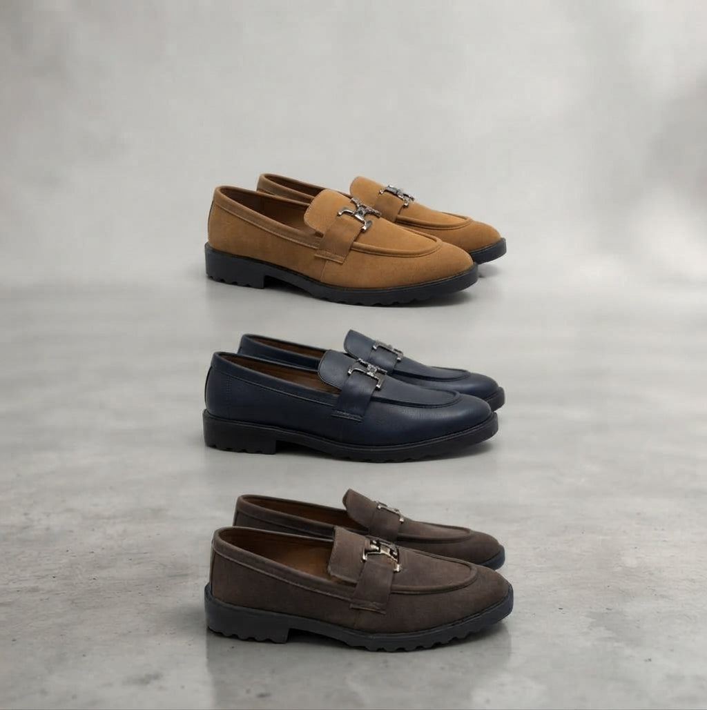 Suede Loafers