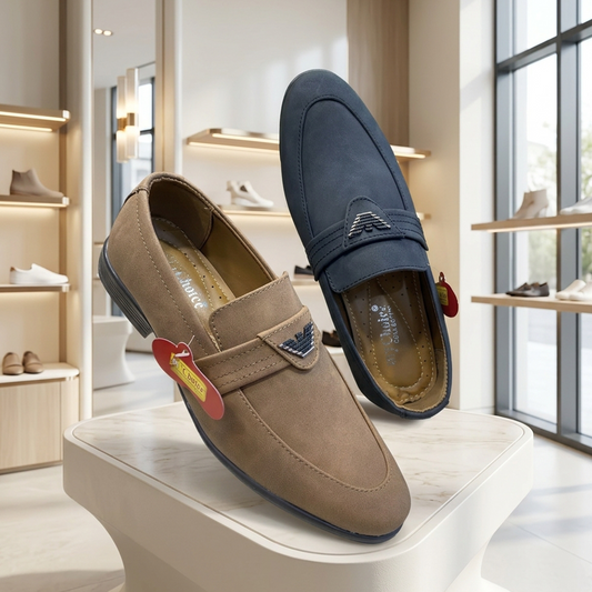 Premium Men’s Suede Slip-On Loafers