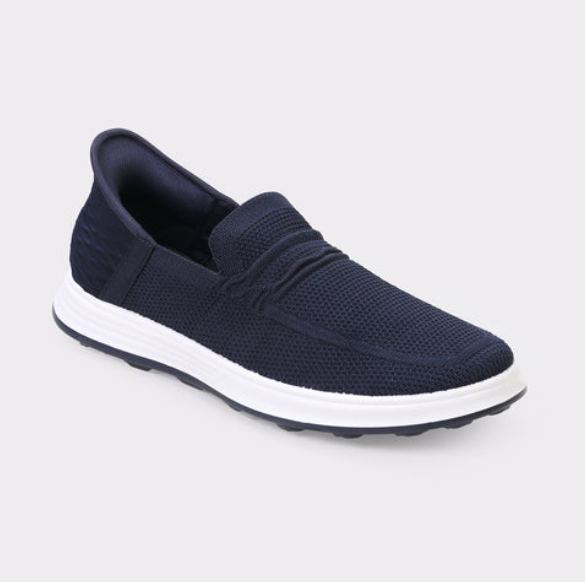 NAVY KNIT SHOES