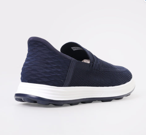 NAVY KNIT SHOES