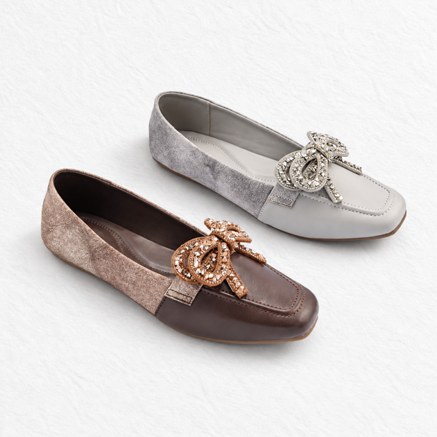 Rhinestone Loafers