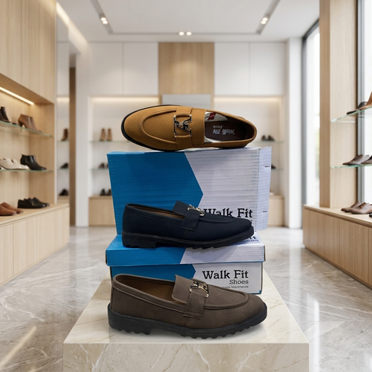 Monaco Signature Suede Loafers
