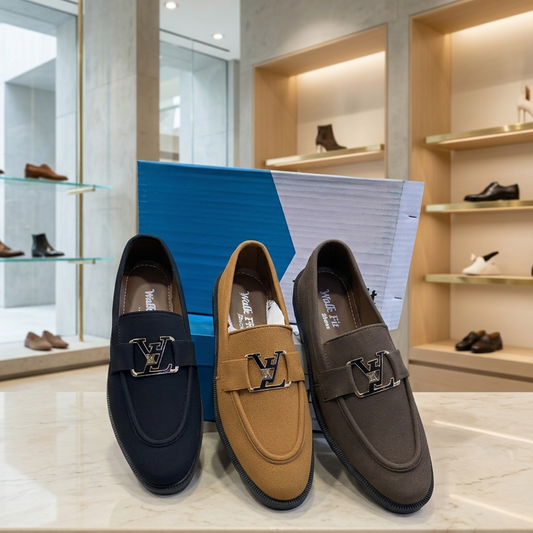 Monaco Signature Suede Loafers
